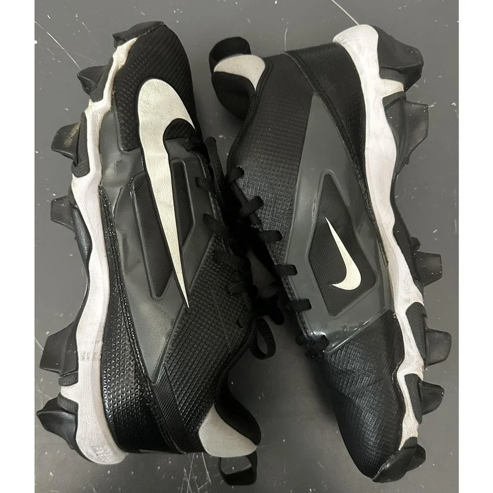 Nike Alpha Fastflex Shoes Kids Size 6Y Black Football Cleats FQ4012-001